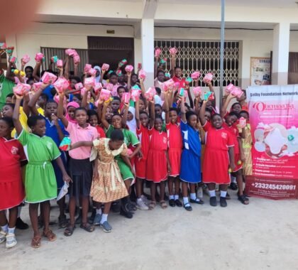 Selby Foundation Network Empowers Young Girls Through OhemaaBa Pad Donation in Ashaiman